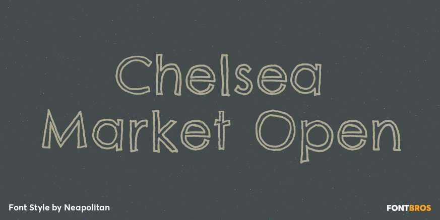 Chelsea Market Open Poster