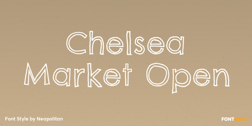 Chelsea Market Open Poster