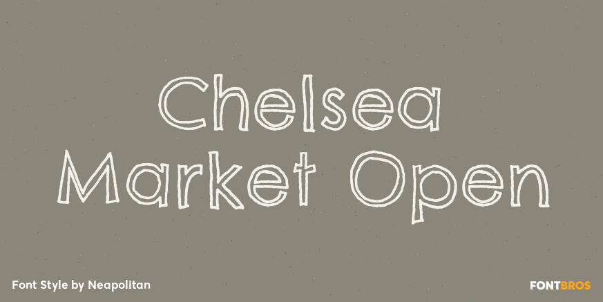 Chelsea Market Open Poster