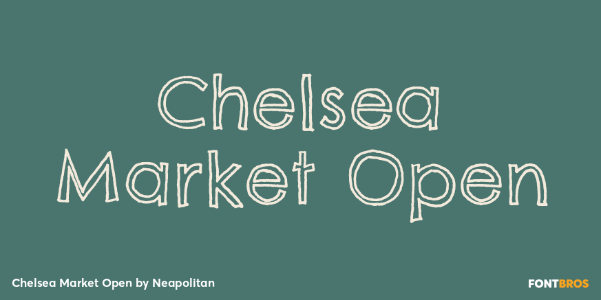 Chelsea Market Open Poster