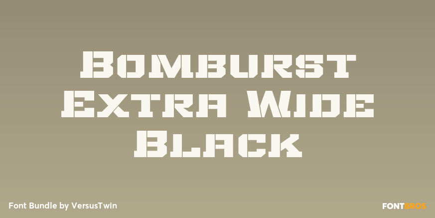 Bomburst Extra Wide Black Poster