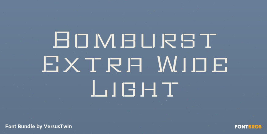 Bomburst Extra Wide Light Poster