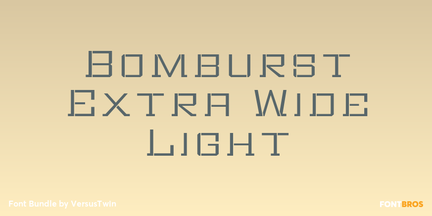 Bomburst Extra Wide Light Poster
