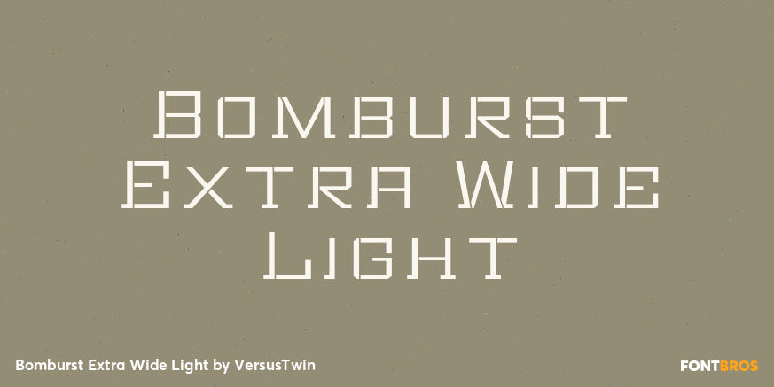 Bomburst Extra Wide Light Poster