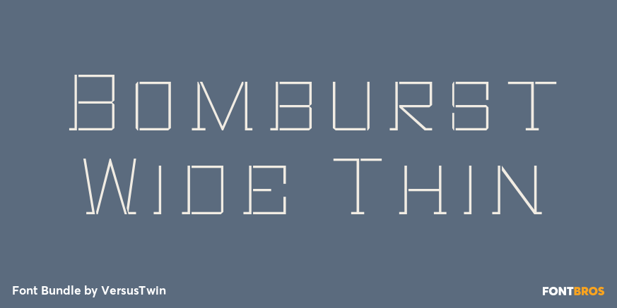 Bomburst Wide Thin Poster