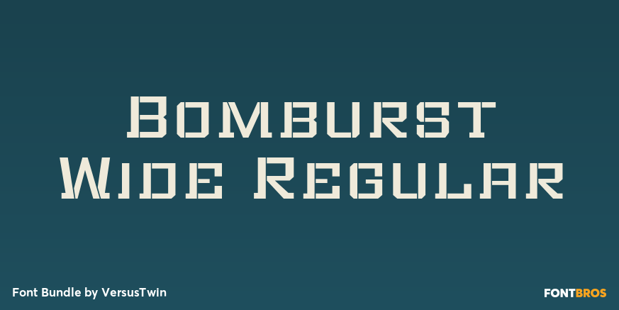 Bomburst Wide Regular Poster