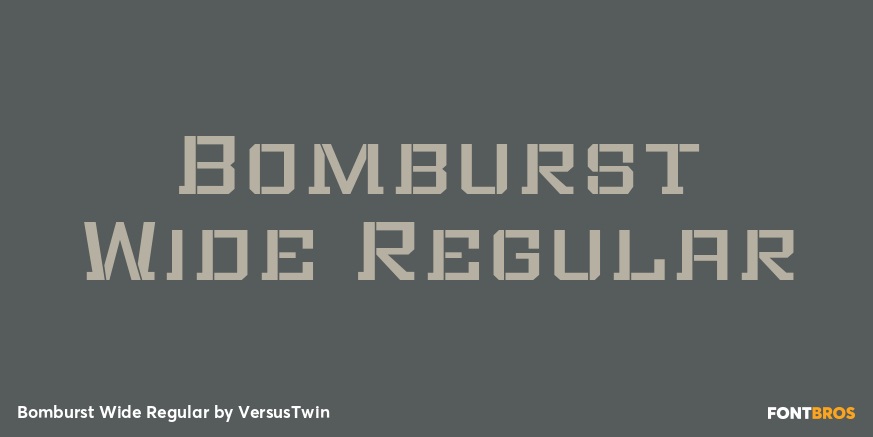 Bomburst Wide Regular Poster