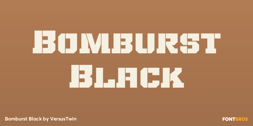 Bomburst Black Poster