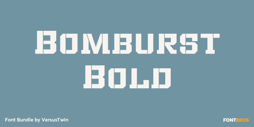 Bomburst Bold Poster