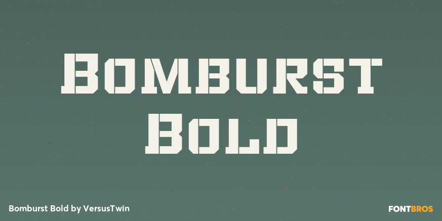 Bomburst Bold Poster