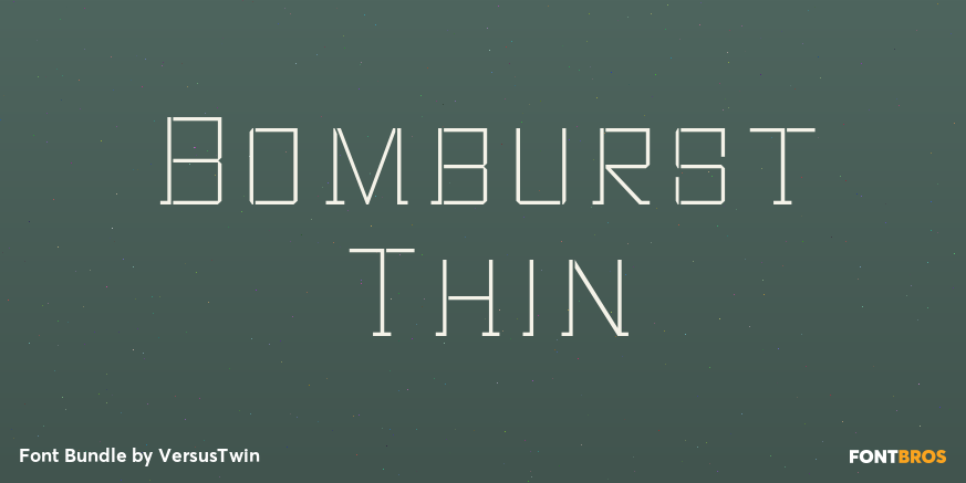 Bomburst Thin Poster