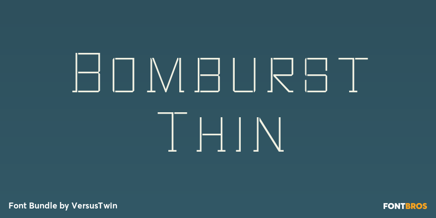 Bomburst Thin Poster