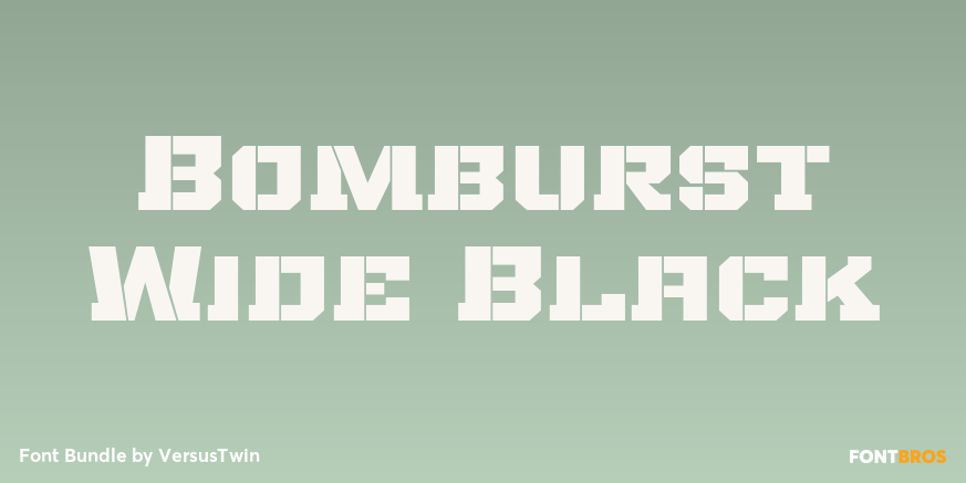 Bomburst Wide Black Poster