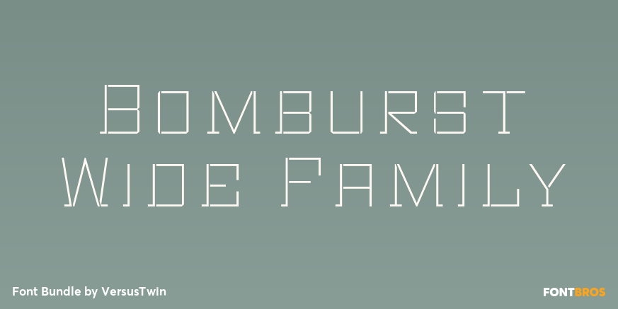 Bomburst Wide Family Poster