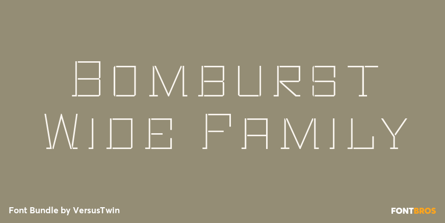 Bomburst Wide Family Poster