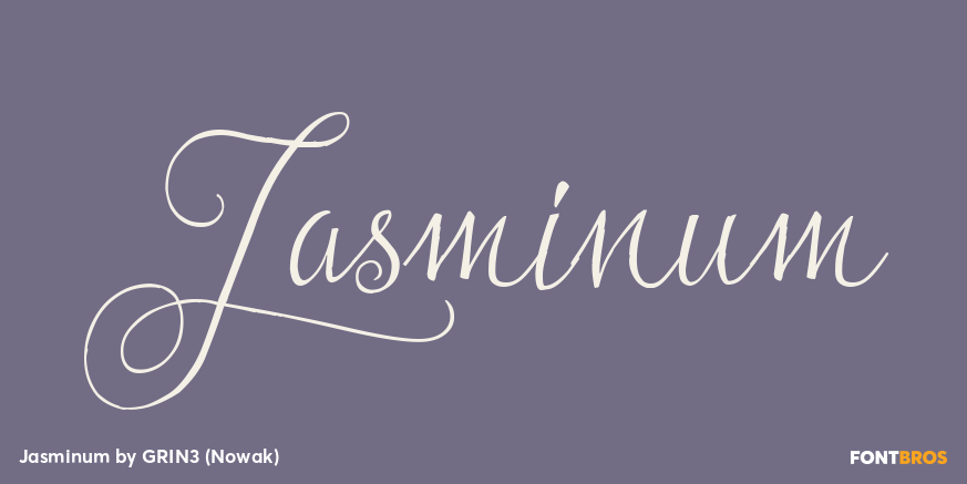 Jasminum Poster
