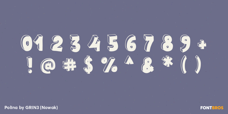 Polina Font Poster #4