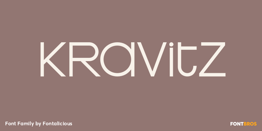 Kravitz Font Family