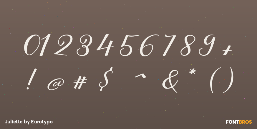 Juliette Font Poster #1