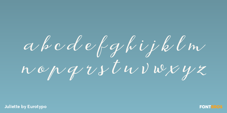 Juliette Font Poster #1