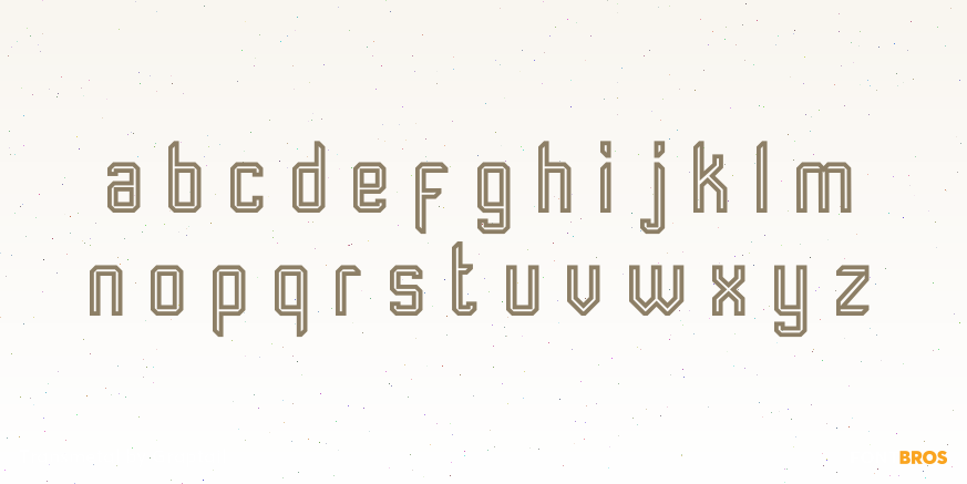 Transmetal Font Poster #1