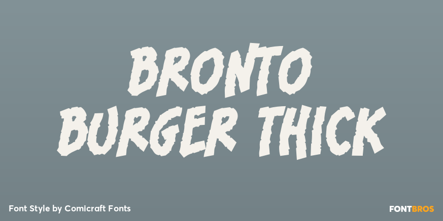 Bronto Burger Thick Poster
