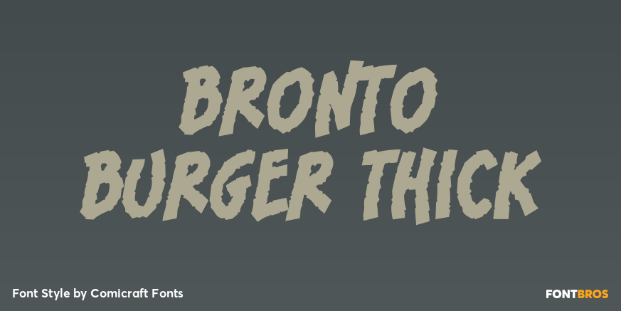 Bronto Burger Thick Poster