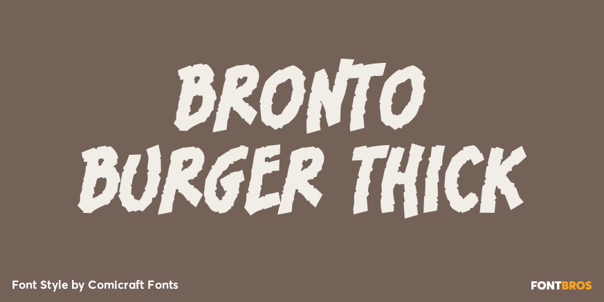 Bronto Burger Thick Poster