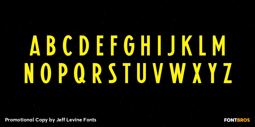 Promotional Copy Font Poster #2