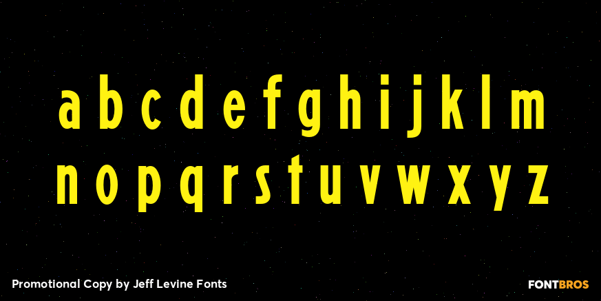 Promotional Copy Font Poster #3