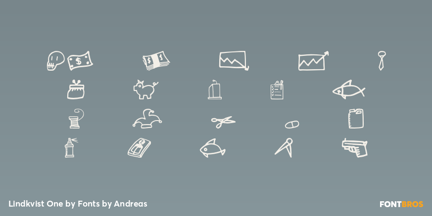 Lindkvist One Font Poster #4