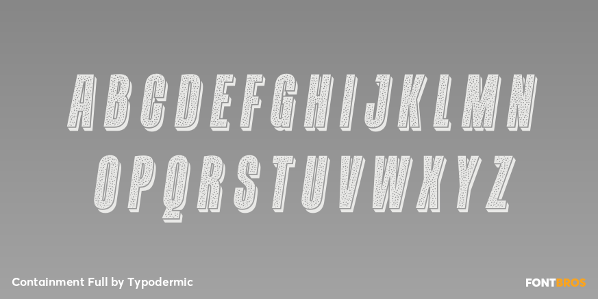 Containment Full Font Poster #1