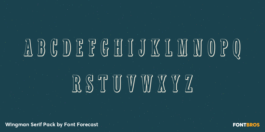 Wingman Serif Pack Font Poster #1