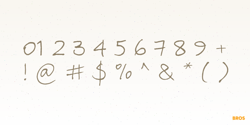 Tyfoon Script Font Poster #1