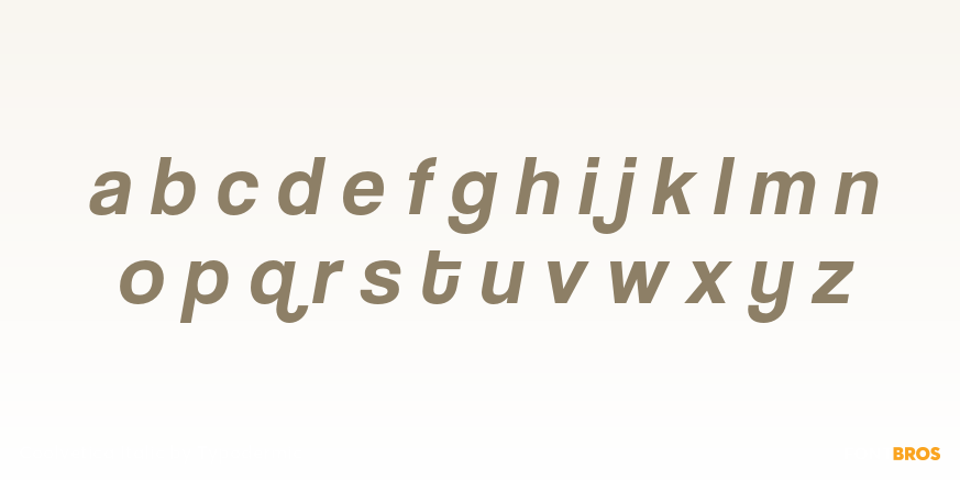 Coolvetica Italic Font Poster #1