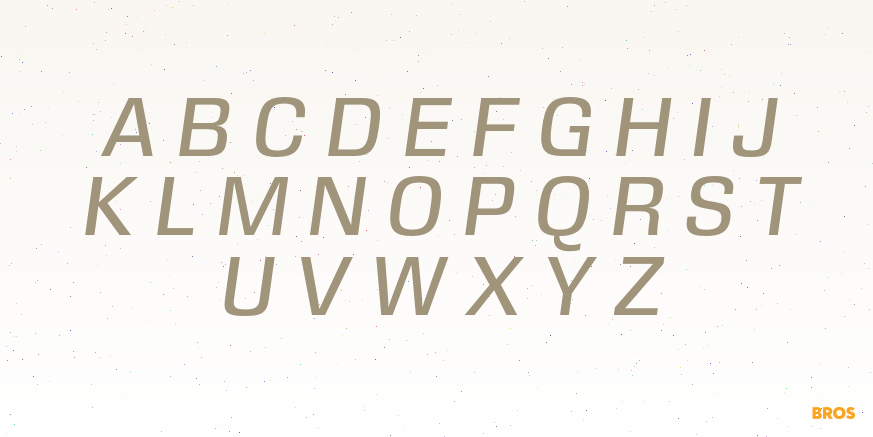 DDT Regular Italic Font Poster #2