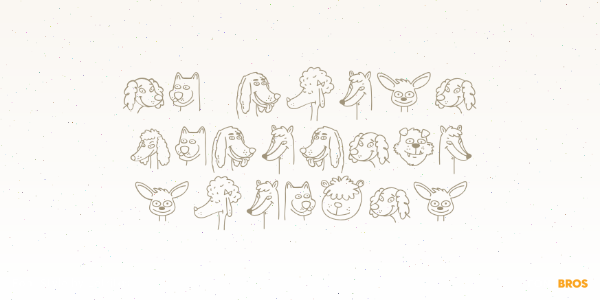 Mi Negra Dingbats Regular Poster