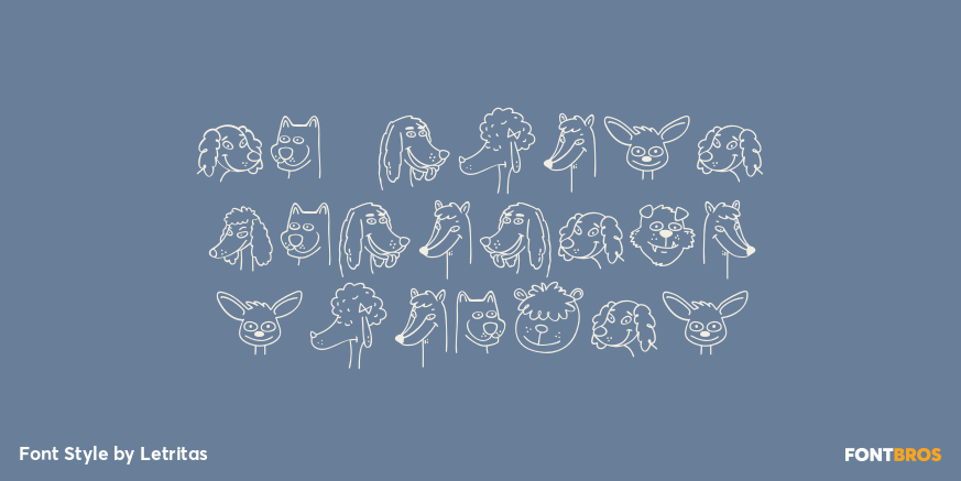 Mi Negra Dingbats Regular Poster