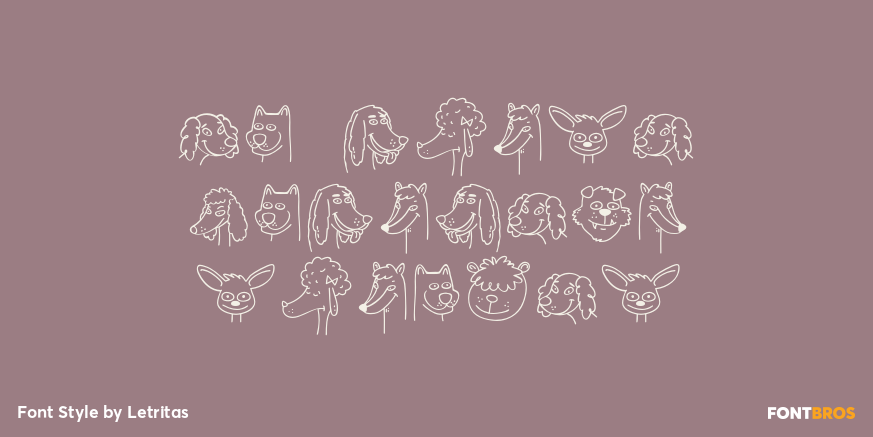 Mi Negra Dingbats Regular Poster