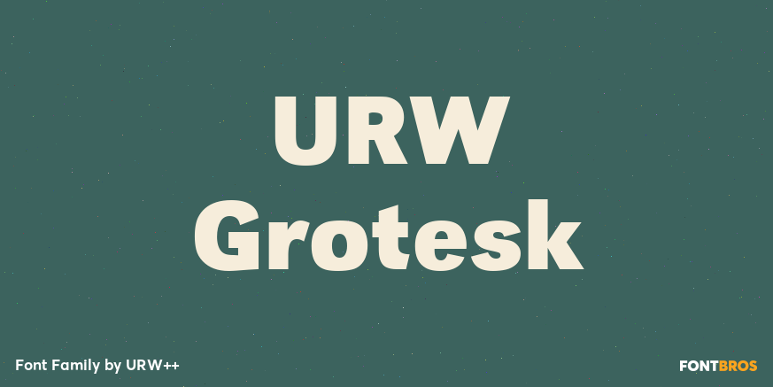 URW Grotesk Poster