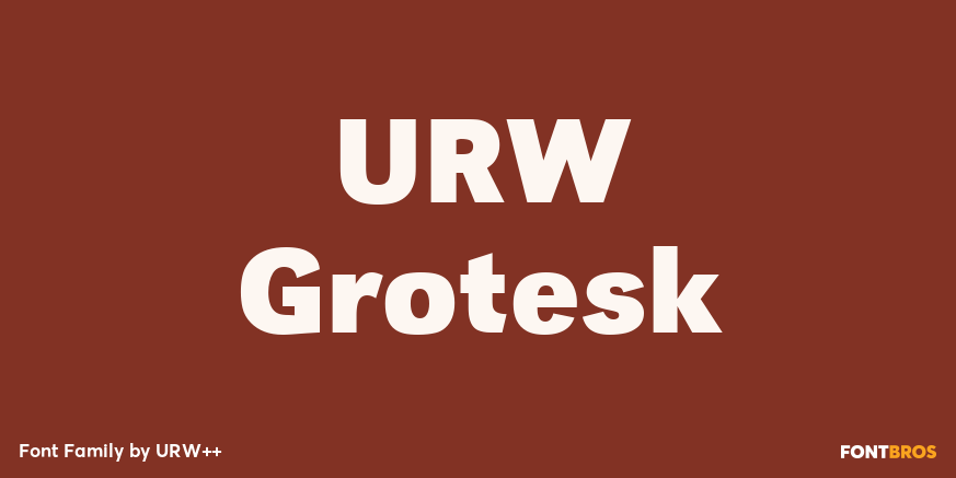 URW Grotesk Poster