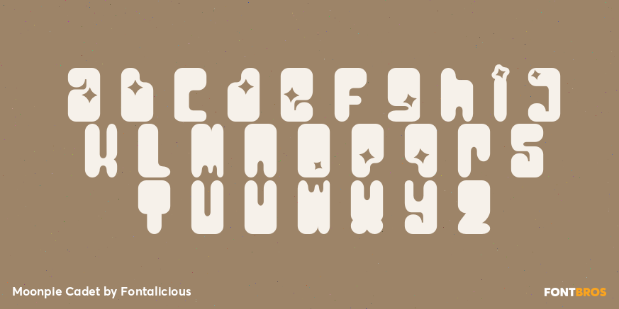 Moonpie Cadet Font Poster #1