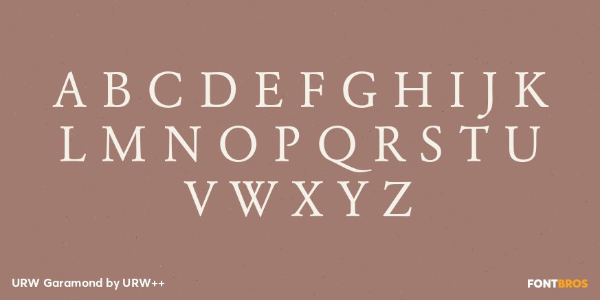 URW Garamond Font Poster #1