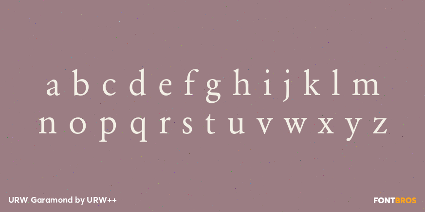URW Garamond Font Poster #1