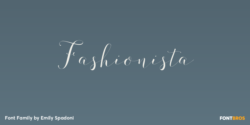 Fashionista Font Family
