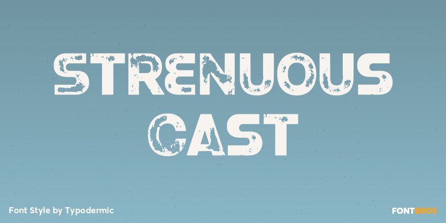 Strenuous Cast Poster