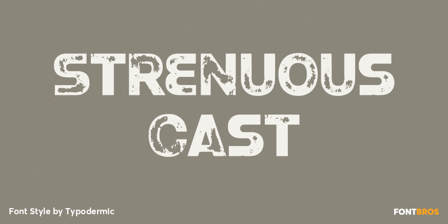 Strenuous Cast Poster