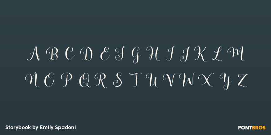 Storybook Font Poster #2