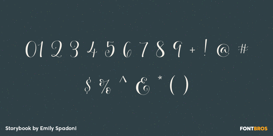 Storybook Font Poster #4