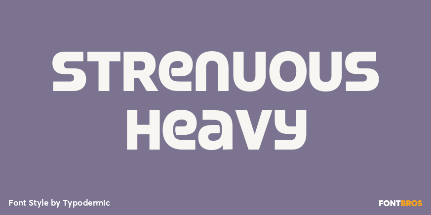 Strenuous Heavy Poster